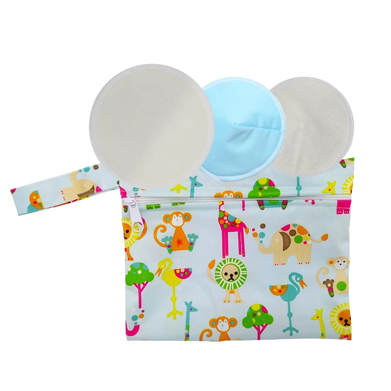 Thick Cheap Soft Bresat Pads Bamboo Fiber Nursing Pads