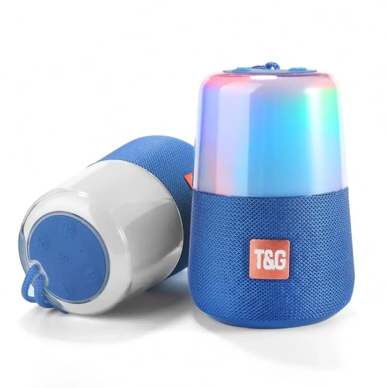 TG168 USB Player Waterproof  Speaker Super Quality Portable Outdoor Wireless Speaker With LED