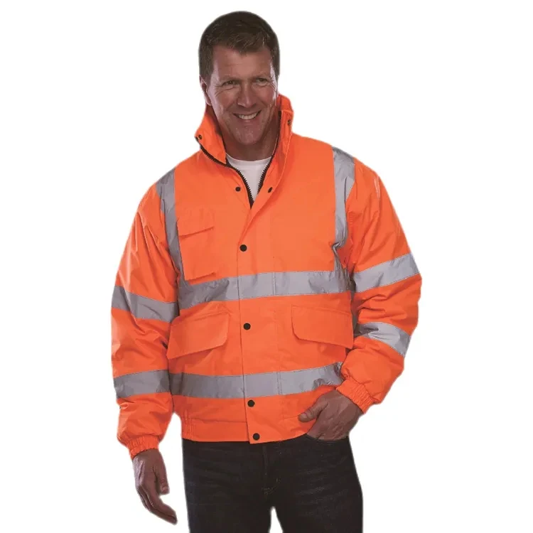 Outdoor Worker Anti-storm Raincoat  Reflective Stripe Full Cover Waterproof Motorcycle Coats Jacket Rain Suit
