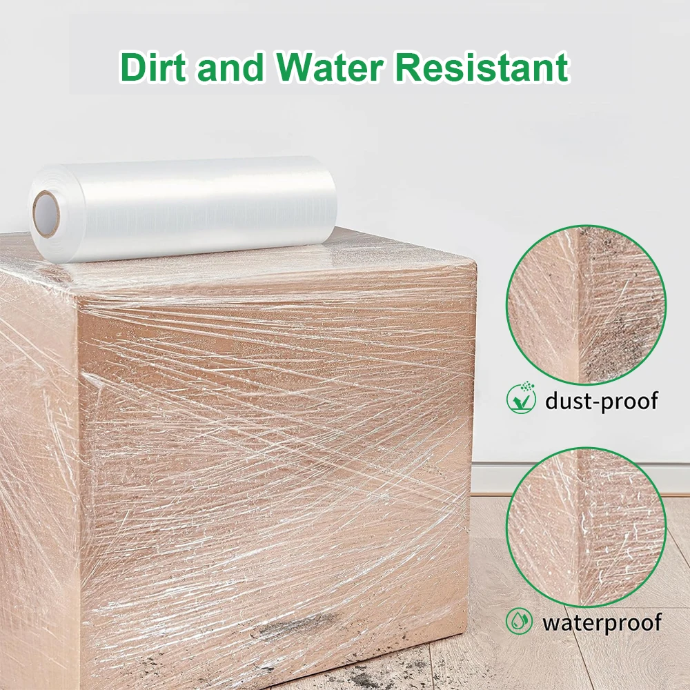 Custom Clear Compostable Plastic Printable Wrapping Film Cast Stretch Film Shrink Wrap