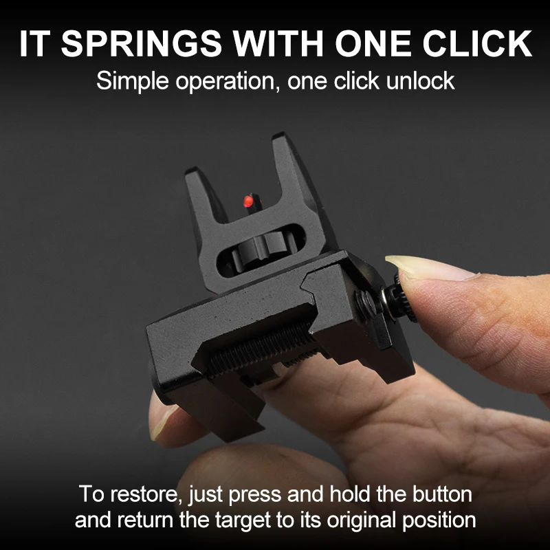 Metal Folding Optical Fiber Machine Aiming KAC Troy Decorative Accessories Front Rear Crosshahr General 20~21