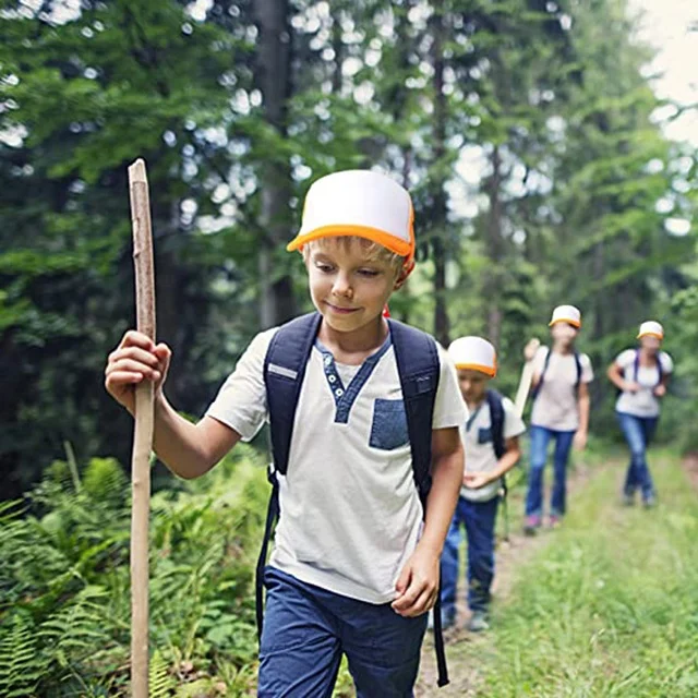 2023 Kids Baby Casual Foam Trucker Hats Wholesale Children 2 Tone Blank Mesh Trucker Cap