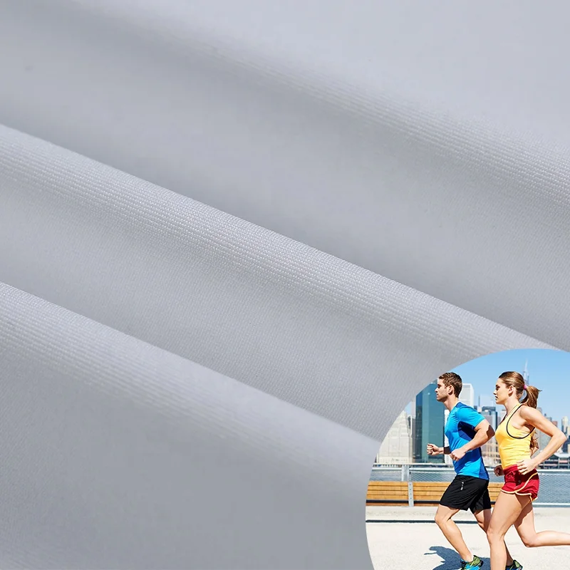  Dri fit Влагоотводящая Спортивная быстросохнущая полиэфирная сетчатая Джерси трикотажная одежда ткань для футболок