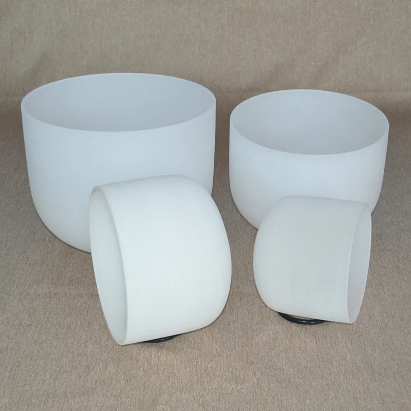 
Milky White Quartz Crystal Singing Bowl for Sale 