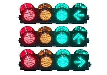 
200mm Red Yellow Green Full Ball Green Arrow 4 Unit Traffic Light signal head 