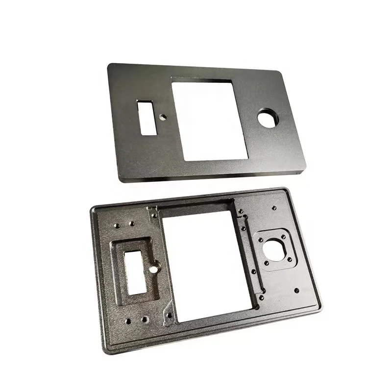 Custom 5052 sand blasted anodised CNC machining Aluminium Extrusion Plate