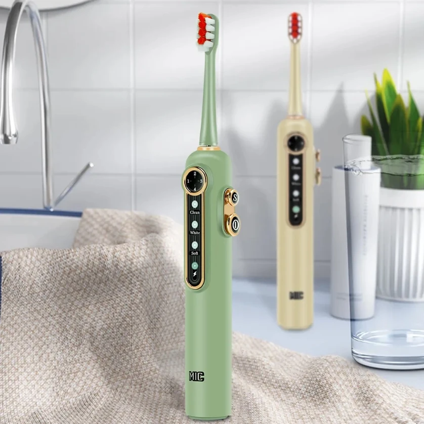 Custom Color Best Rotating Rechargeable Adult Type-C Charger Electric Quality Toothbrush