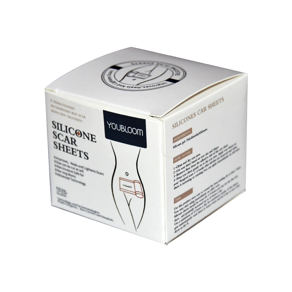 Wholesale silicone scar gel removal sheets scar treatment silicone scar sheet