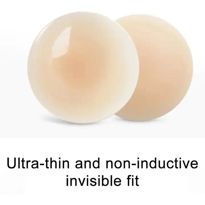 Silicone Sticky Reusable Adhesive Pasties Invisible Breast Sticker Breast Petals Nipple Cover