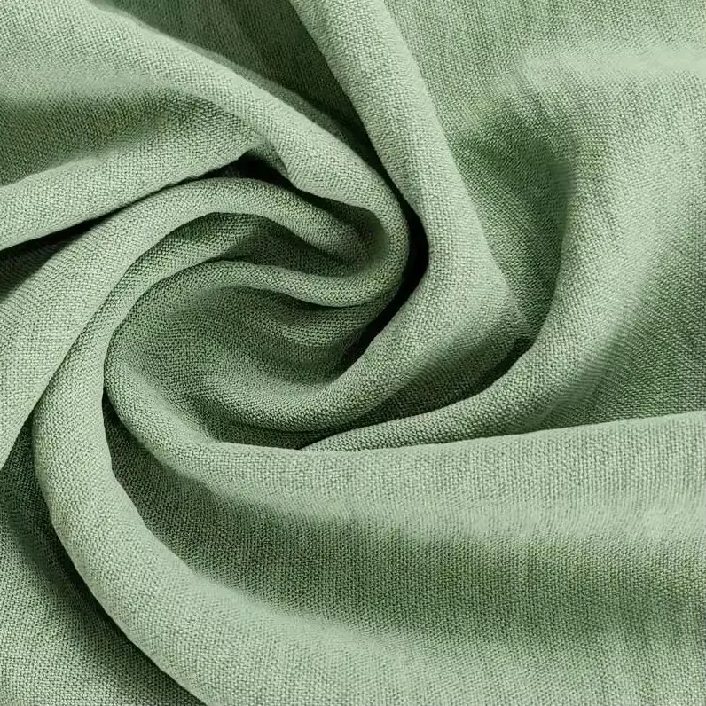 Air flow quality 100%polyester CEY plain crinkle dyeing fabric for women dress