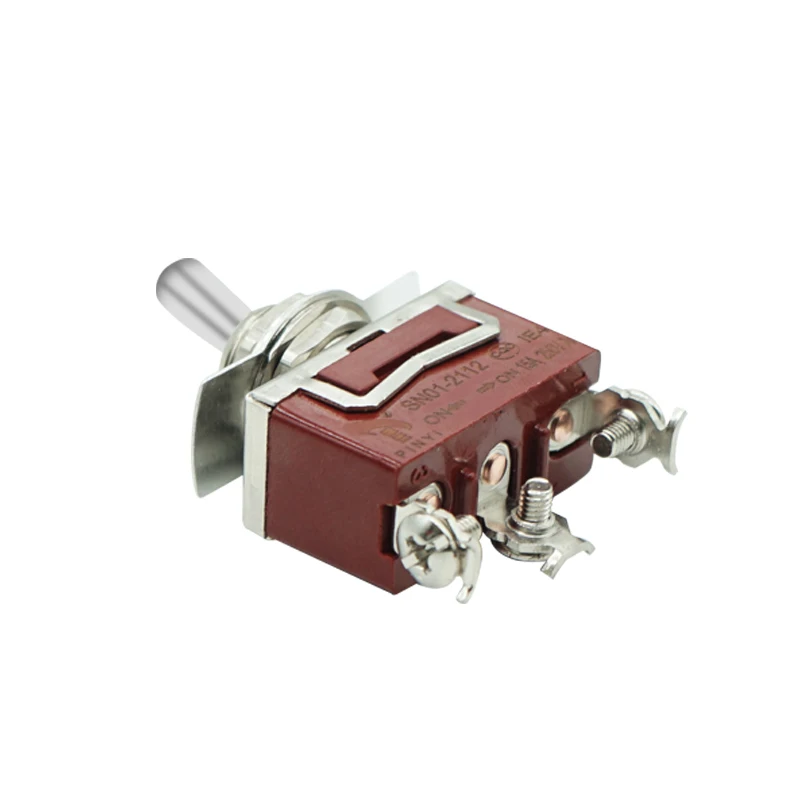 Stainless Steel Waterproof Toggle Swith 12V Heavy Duty Toggle Switch ON OFF ON Car Metal SPDT SPST 15A 250V