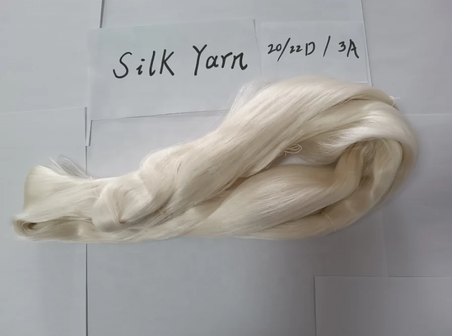 Pure Silk Yarn 100% Mulberry Silk Tube Yarn Various Colors Available
