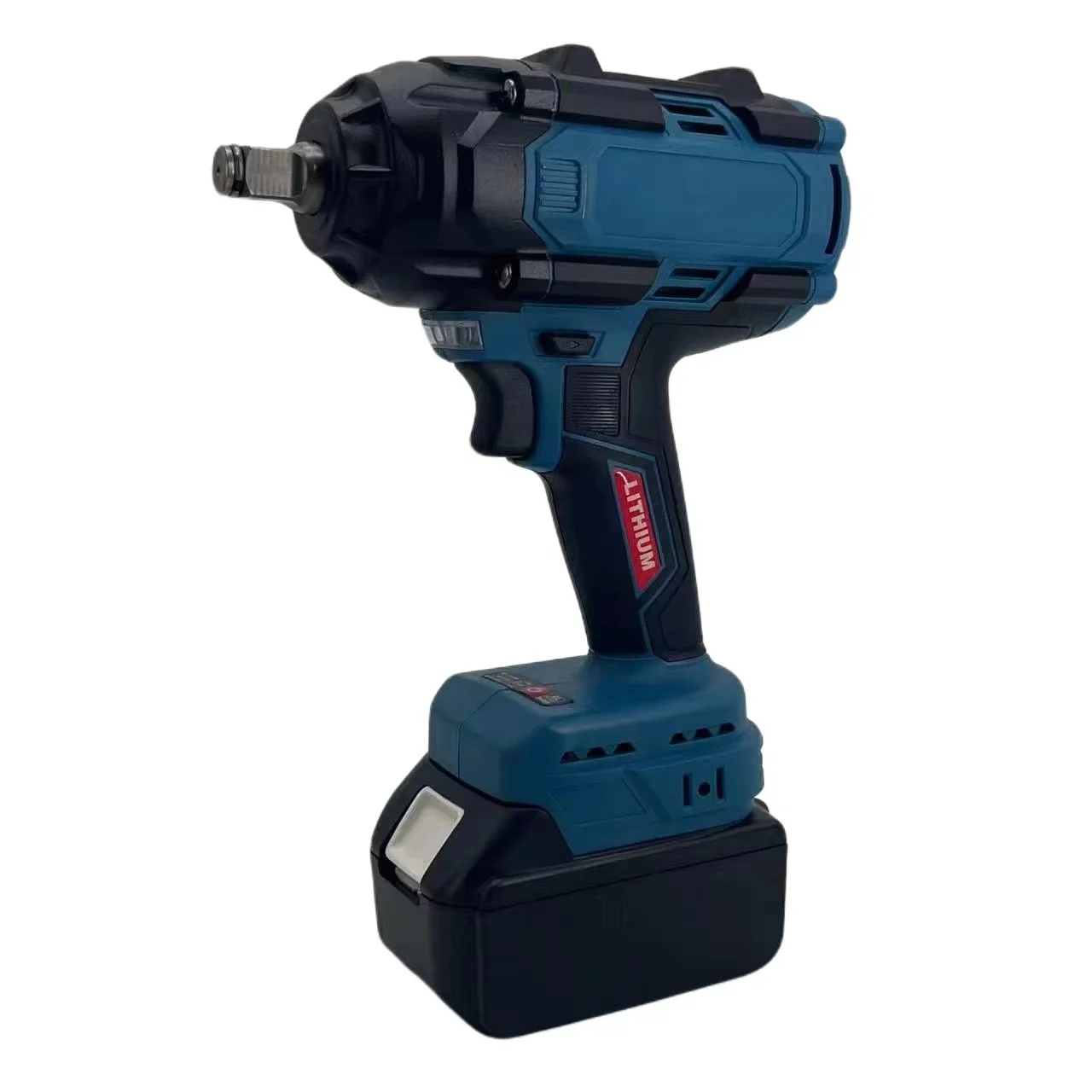 Professional Cordless Impact Wrench Rechargeable Power Tool Brushless Motor Li-ion Battery