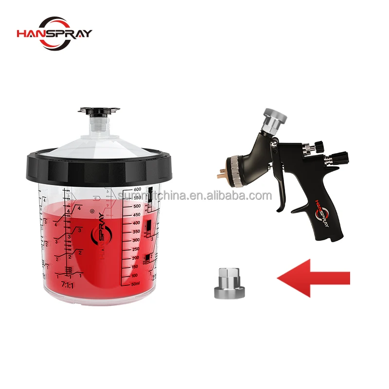 Auto Mixing Cup Small Mini Airless Paint Sprayer Cup paint system spray cups paint