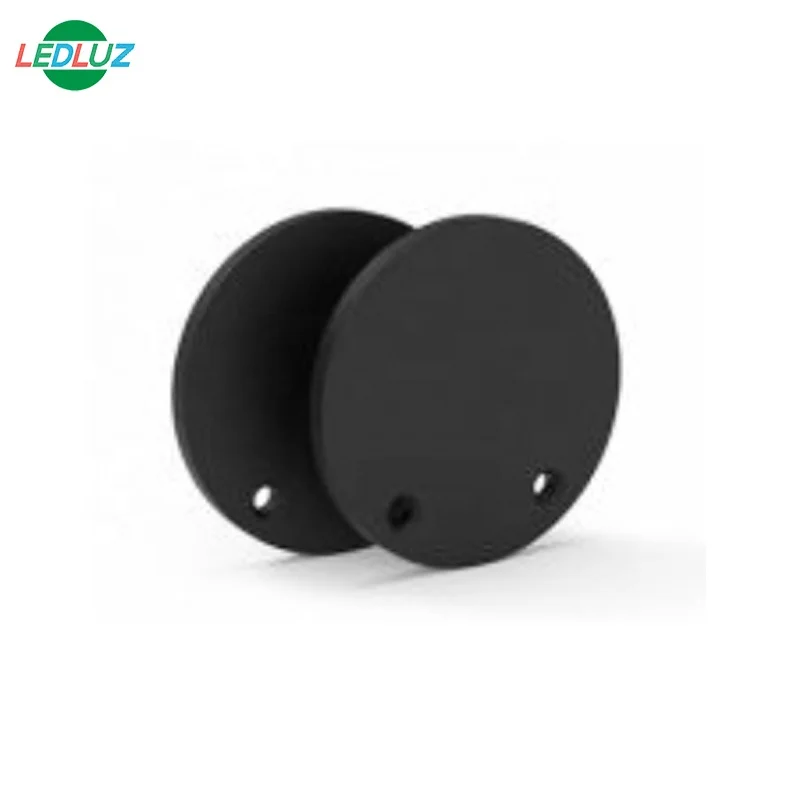 
Black Anodized 28mm Round Aluminum Profile For LED Strips 