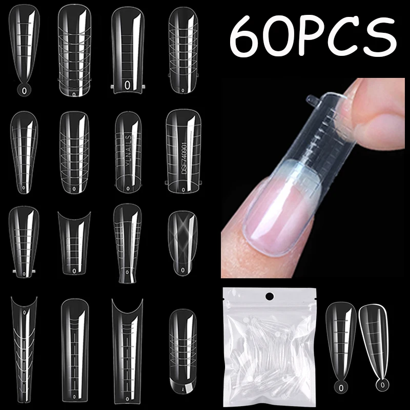 60 шт. накладные ногти