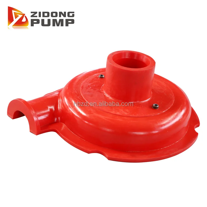 Polyurethane liner slurry pump spare parts impeller volute