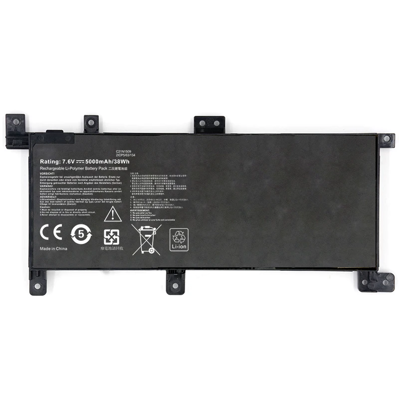 Factory Price New laptop Battery C21N1509 For ASUS X556UA X556UB X556UF X556UJ X556UQ X556UR X556UV