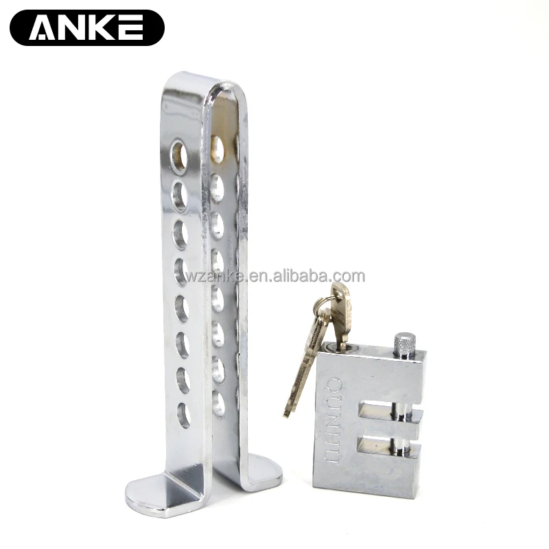 Automobile Hidden Anti Theft lock  Brake Throttle Clutch Pedal   Steel Car Security Lock tooling convenient   high quality