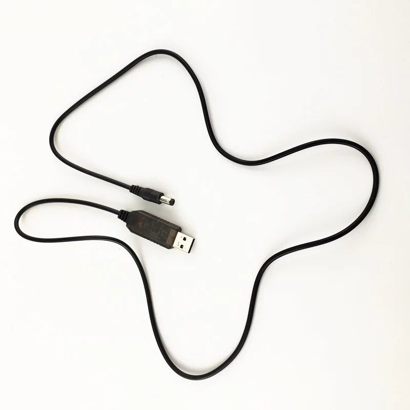 USB повышающий кабель напряжения 5 в 9 в 12 В для маршрутизатора, cat динамик, внешний аккумулятор, кабель питания, повышающий кабель DC5.5