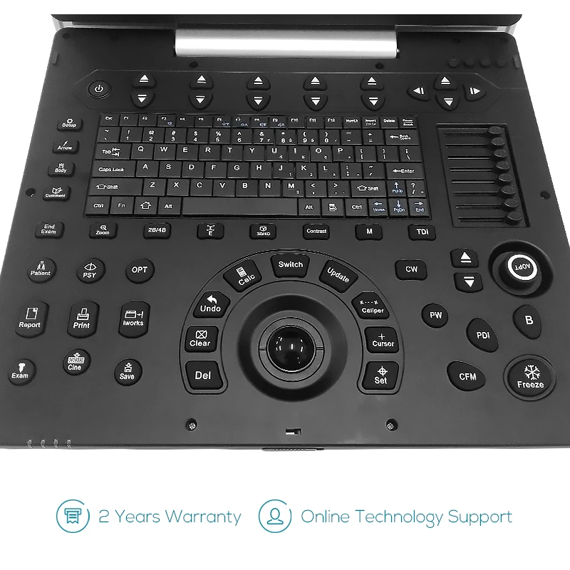 Portable cardiac ultrasound scanner color doppler ultrasound machine