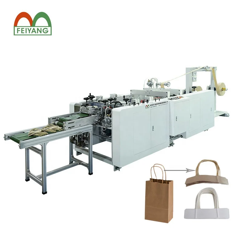 FY-10F Ready Stock Kraft Shopping Bag Handle Twisted Rop Paper Handle Making Machine