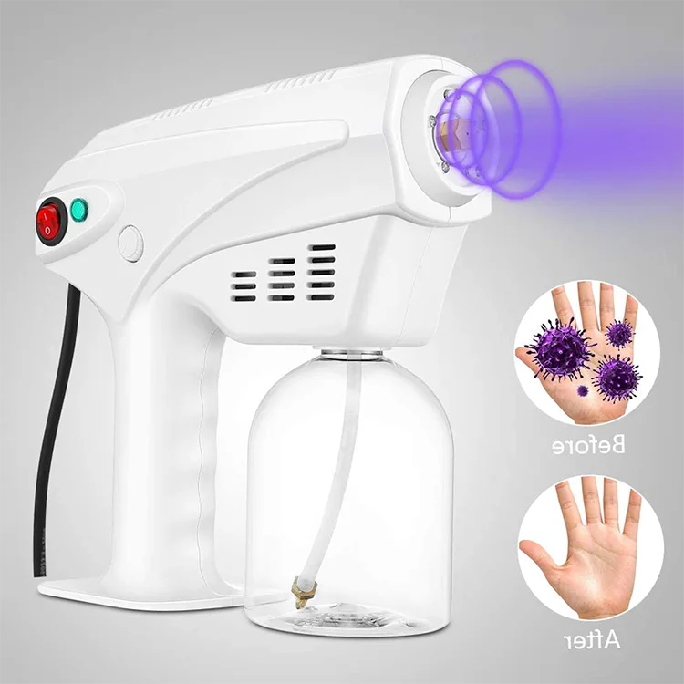 Горячая распродажа! blu-ray анион nano пистолет-распылитель пара пистолет 800 мл дезинфекции nano паровой пистолет беспроводной Bluetooth