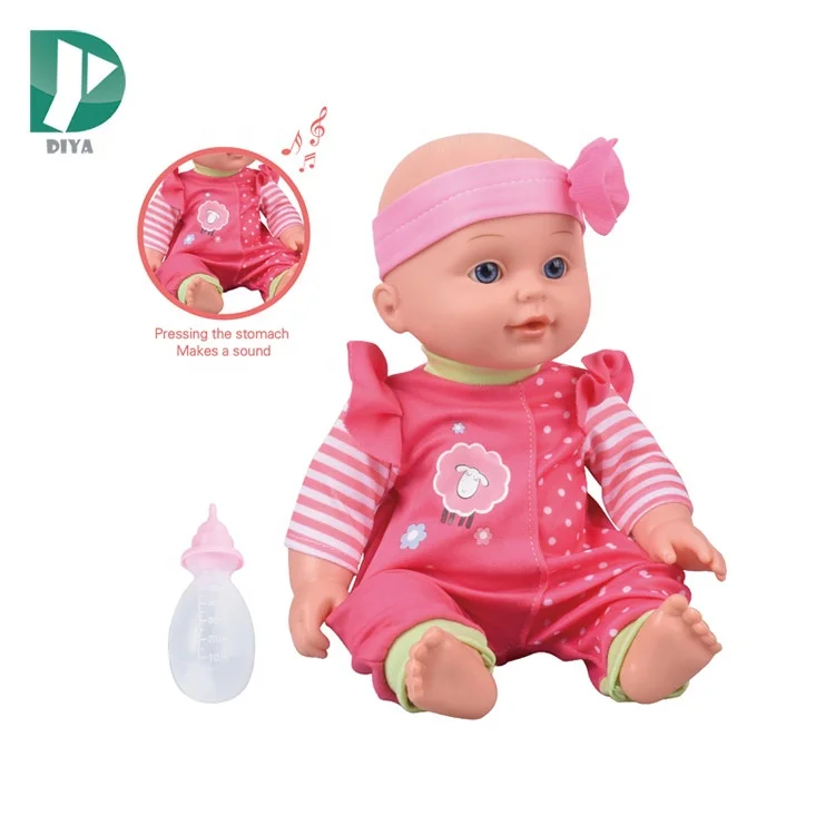 12 inch other pee baby toys drink milk reborn baby dolls with 6 sounds