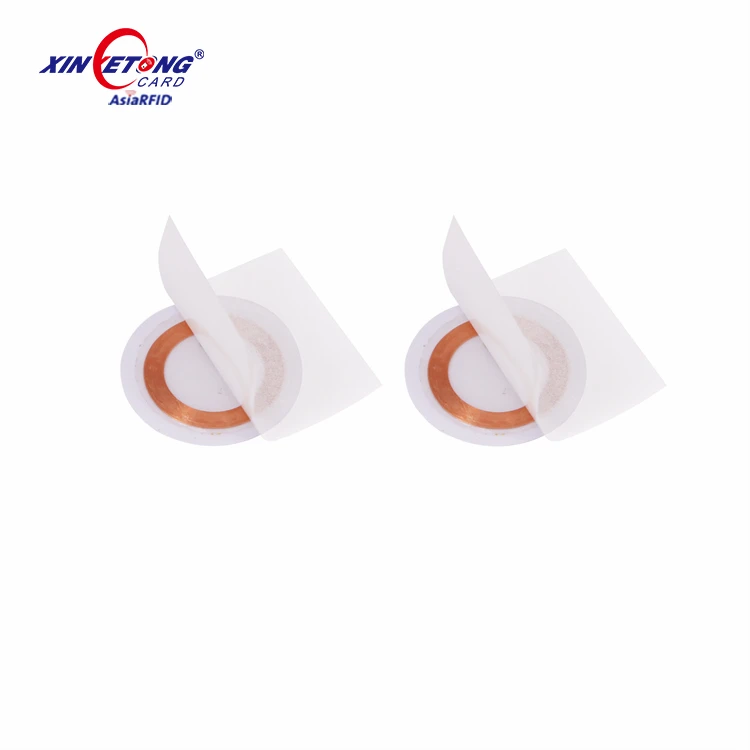 Xinyetong top quality best after sales service LF RFID tag 125KHZ TK4100 Chip label copper cob antenna