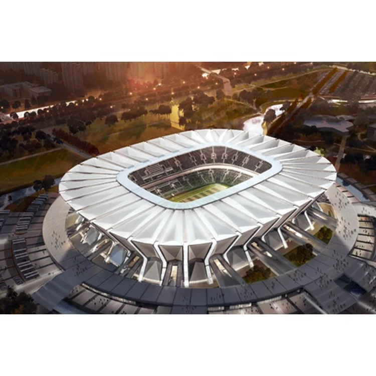 Design Customized PVDF Canopy Tent Architectural Landscape Membrane Structure For Outdoor