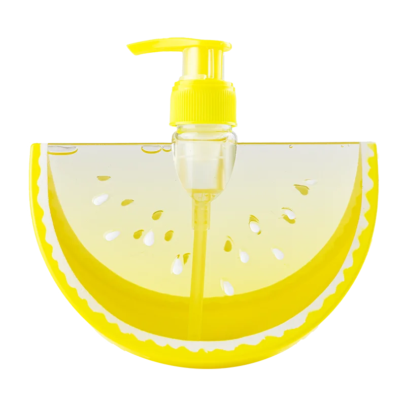 Fruit bottle 350ml watermelon shaped hand liquid soap several colors for choose customized designs