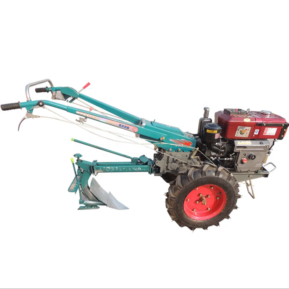 Grass Removal And Plowing Portable Small Ploughing Machine Tractor