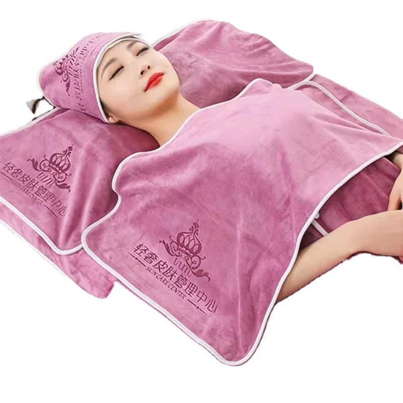 OEM Hotel Spa Beauty Salon Towel Set Soft and Comfortable Quick Drying Beauty Salon Towel Bath Towel Set
