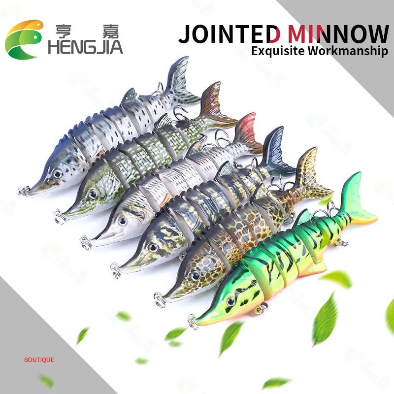 11cm/16g  top water lure long casting jerkbaits jointed fishing lure hard minnow