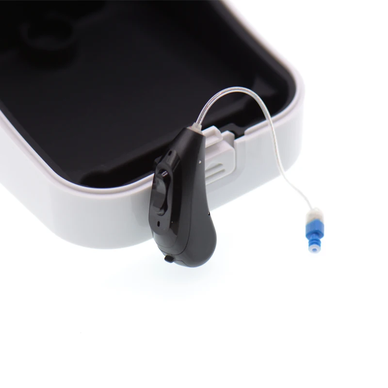 Upgraded 12 Channels Programmable intelligent 2024 New Design New Product Light weight RIC BTE Digital Hearing Aids Rechargeable