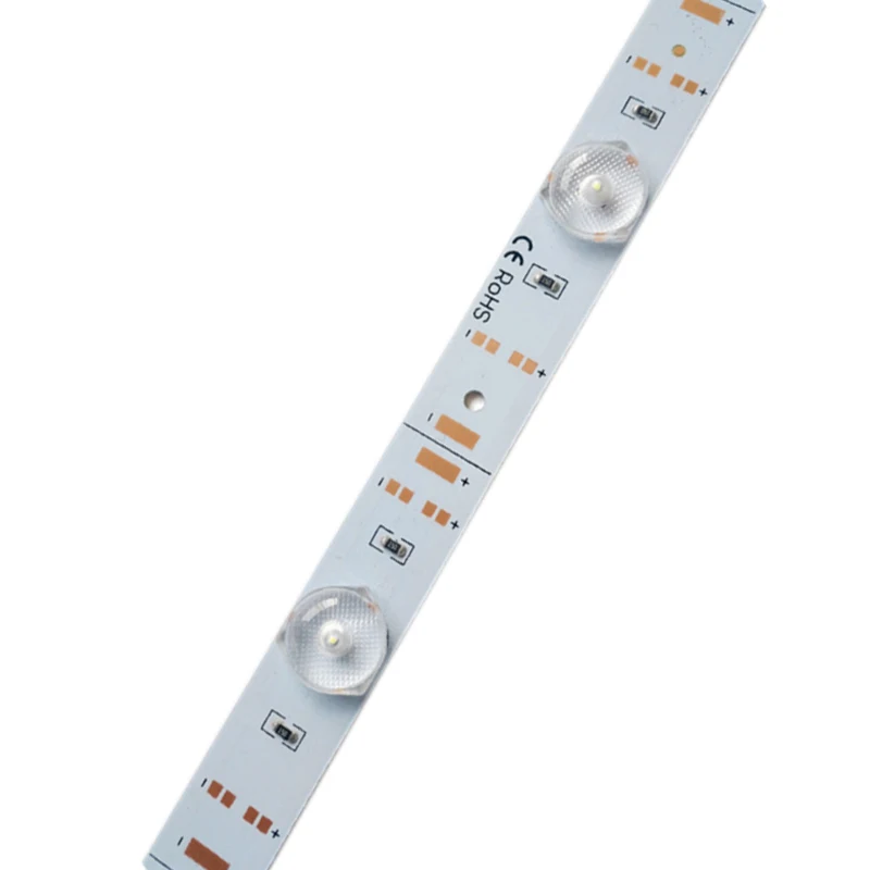 Backlit Acrylic Signs Super Thin Light Bar For Light Box 12V 24V COB SMD LED Aluminum Strip With Lens