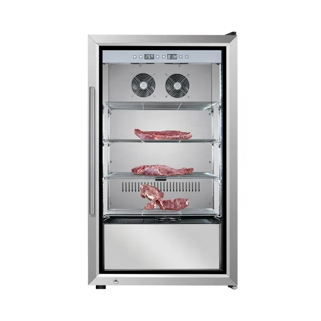 Commercial Use 141L Dry Aging Meat Beef Fridge Ager Cabinet Cooler Refrigerator Steak and beef cooler ager