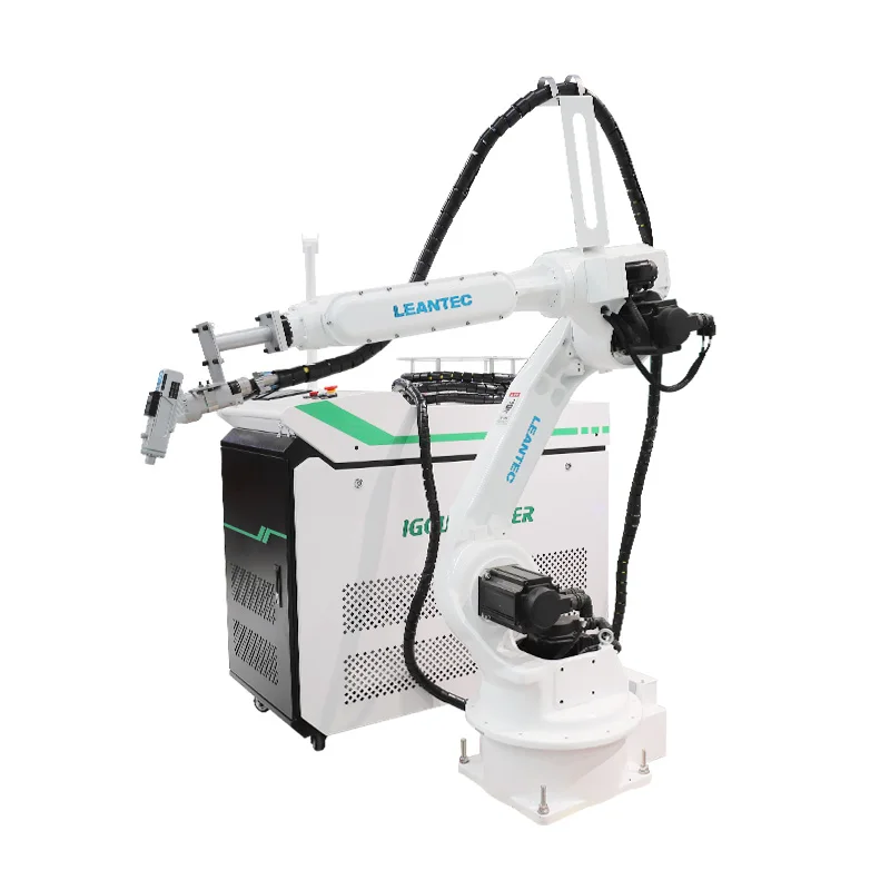 New product robot metal surface rust oil paint removal automatic 1500w 2000w 3000w laser cleaning machine