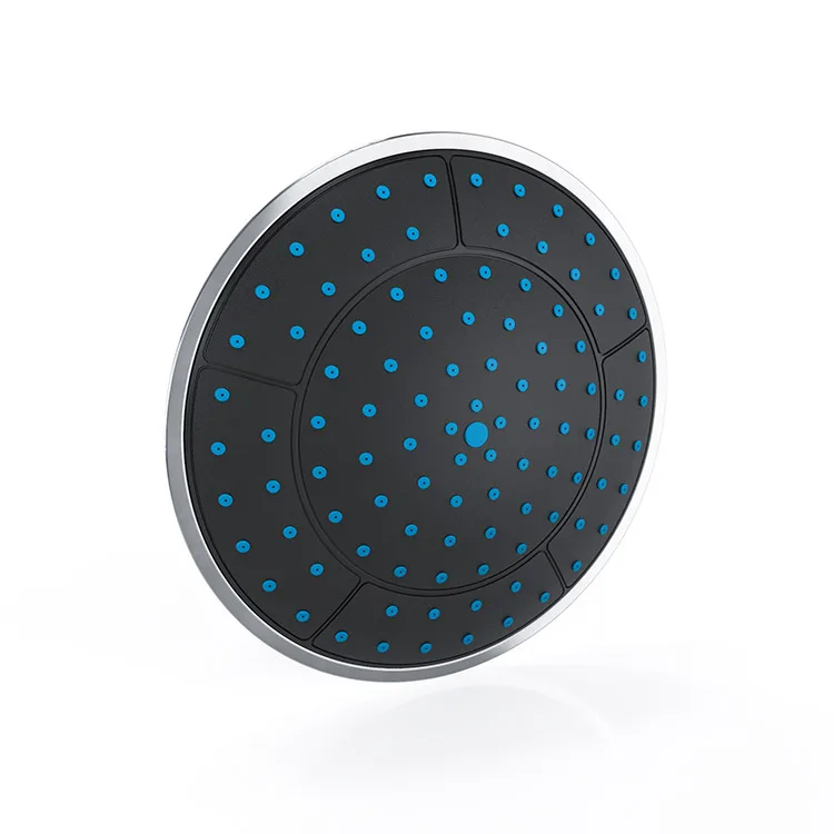 Бытовая круглая насадка для душа lona micro bubble с резиновой насадкой eco