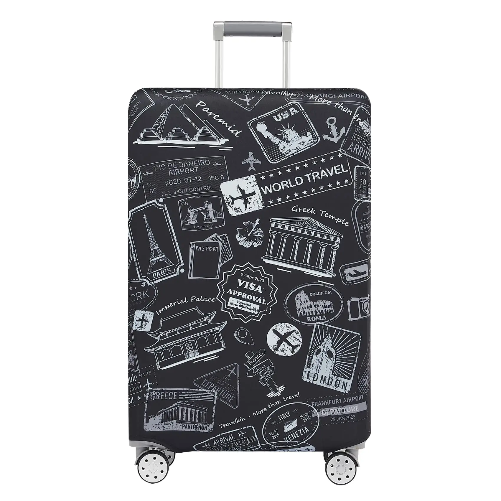 high quality protect Luggage cover bag Luggage Accessories Anti-scratch Suitcase cover Fits 18-32 Inch Luggage Cover