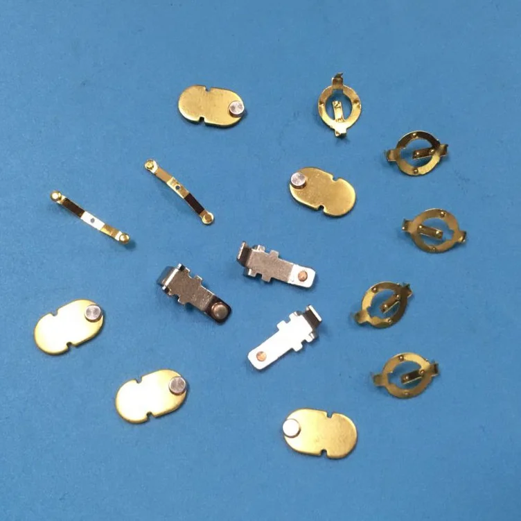 Precision conductive beryllium copper silver contacts electrical contact for contactor