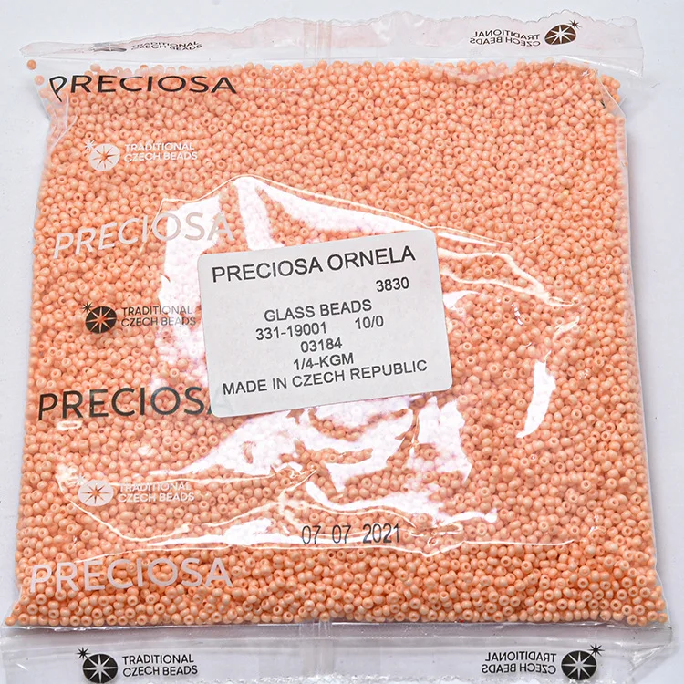 Ready to ship 10/0 opaque color preciosa seed beads 10g 250g /bag czech seed beads for jewelry making