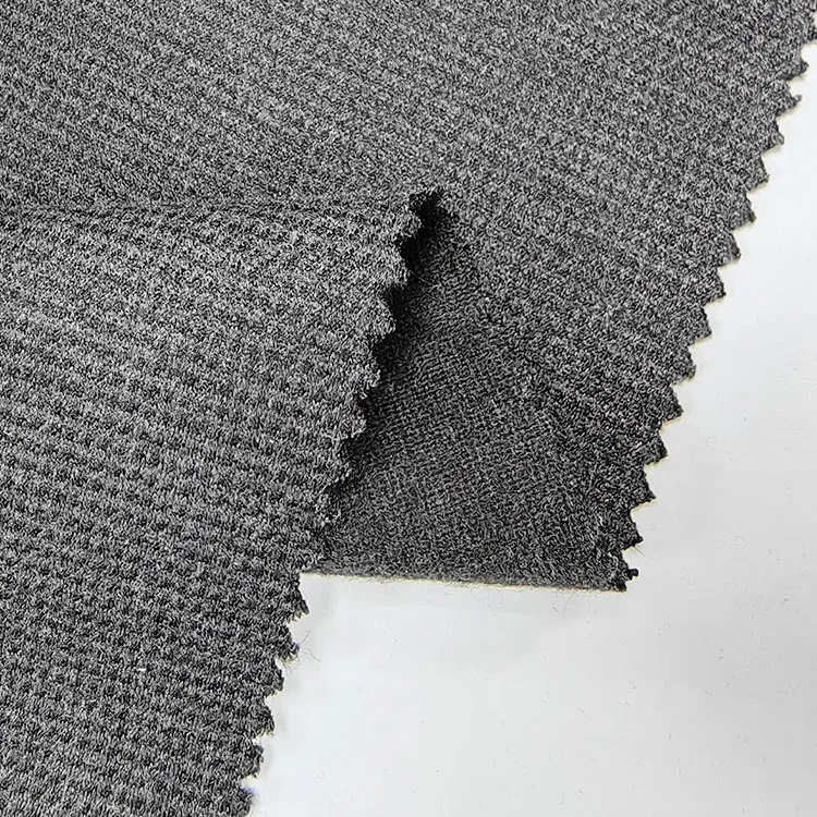 Customized Polyester Rayon Spandex Paper Print Ponte de Roma Knitting Fabric for Suits Trouser