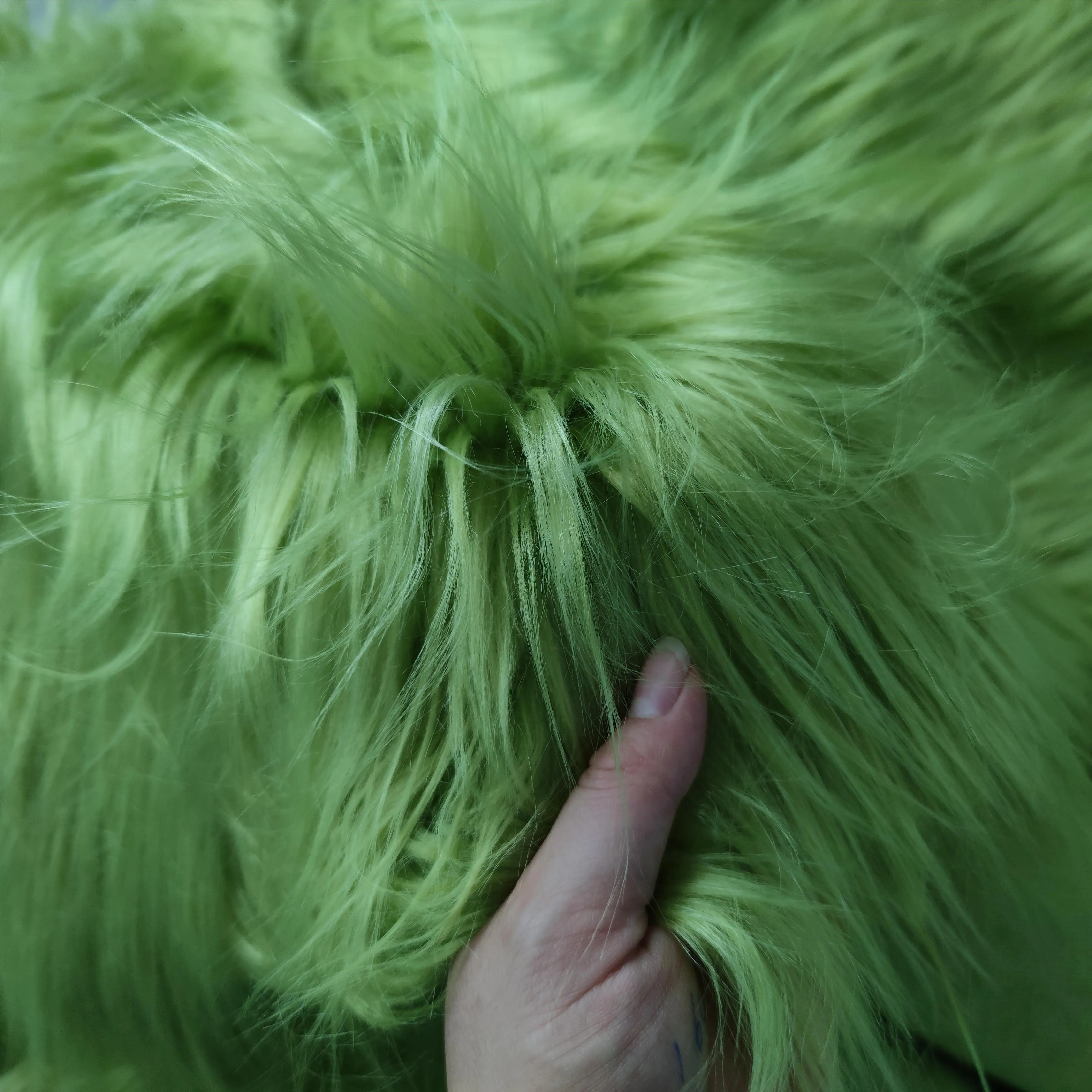 Stock High quality imitation fur fabric 65% acrylic 35% polyester plush sofa cover throw pillow  Halloween background