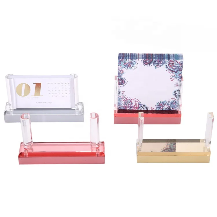 Производитель HUISEN Прямая поставка золотой офисный стол настольный календарь