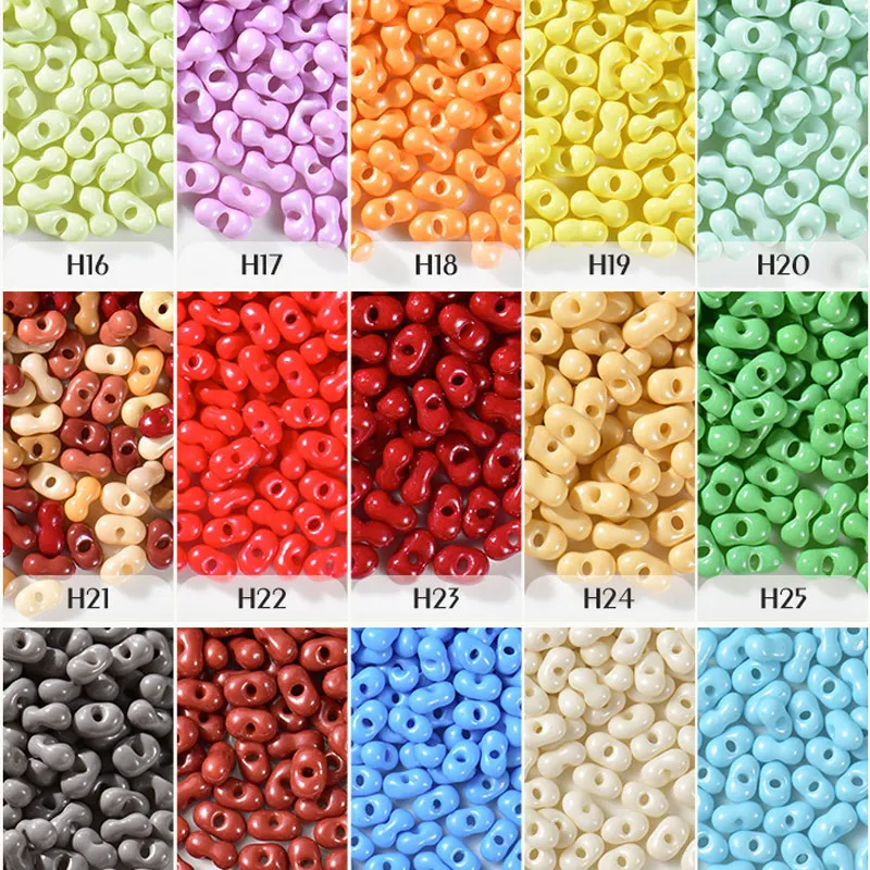 JC Crystal Glass Seed Beads Wholesale 3*6mm High Quality Peanut Shape FGB Seed Beads for Jewelry Making