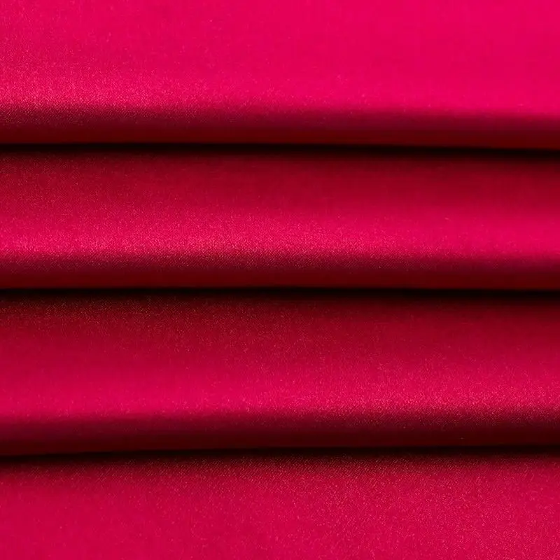 
Super Luxury Comfortable Knitted Print 100% Dupion Satin Silk Fabric 