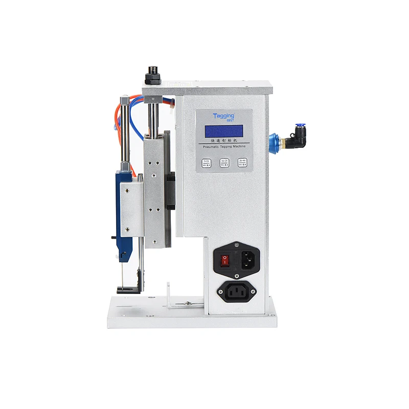 TM5209 Pneumatic Label Tagging Machine Tag With Pin for Cleaning Cloth