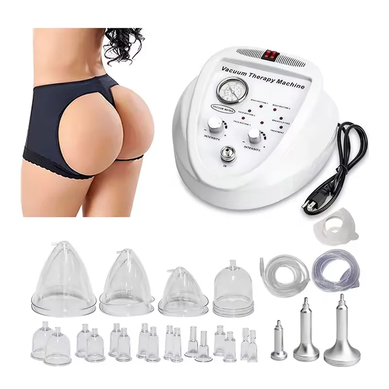 Portable Nipple Sucking Machine Breast Enlargement Pump Vacuum Machine Vacuum Therapy Butt And Breast Enlargement Machine
