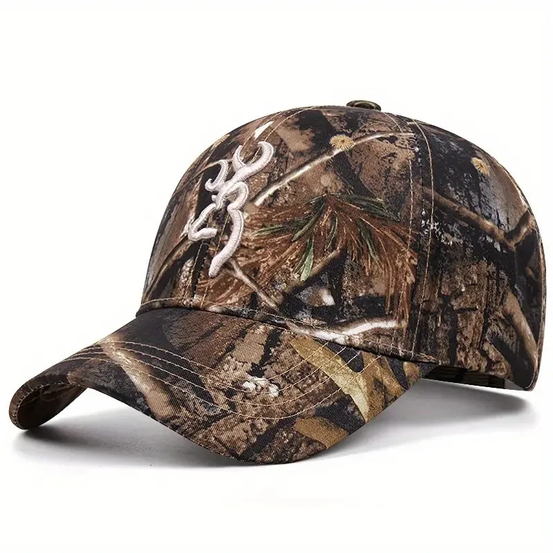 2024 New Camo Baseball Cap Fishing Caps Men Outdoor Camouflage Outdoor Sports Jungle Hunting Hiking Fishing AdultTrucker Hats